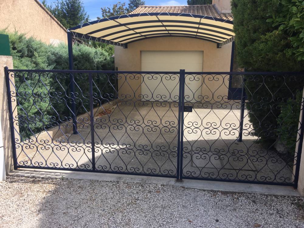 portail et pergola