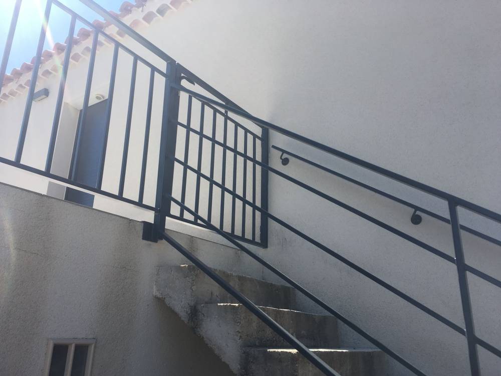 escalier et garde-corps